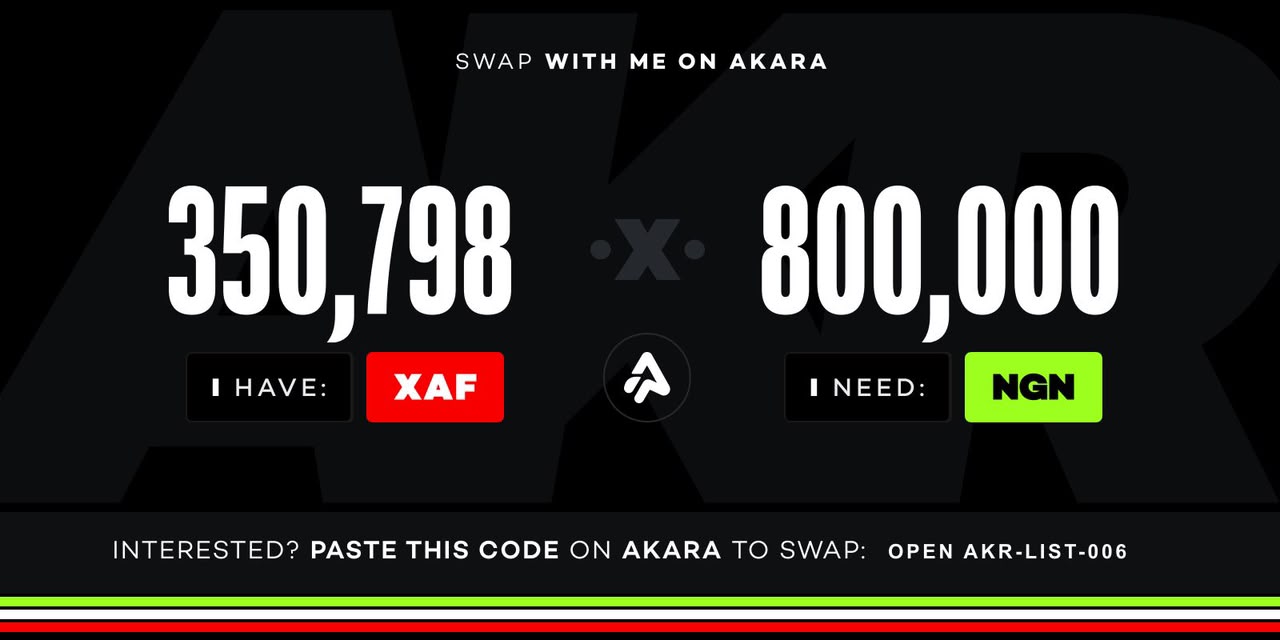 Akara shareable listing card preview